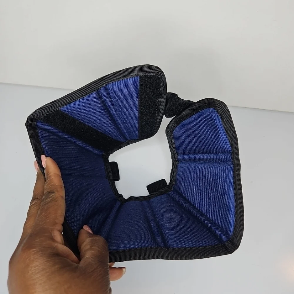 Soft cat Recovery Collar Cat cone XS blue Ajustable Fast Recovery Puppy Kitten